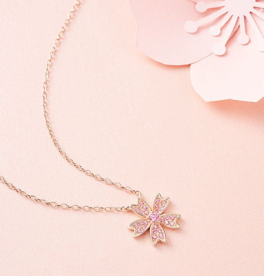 美感いっぱい 清純甘くて女子力UP ネックレス アクセサリーU-12750